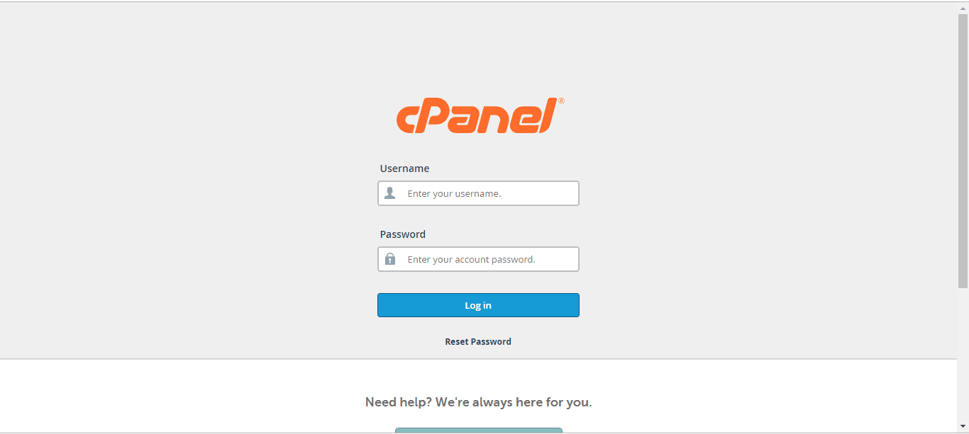 download wp database cpanel